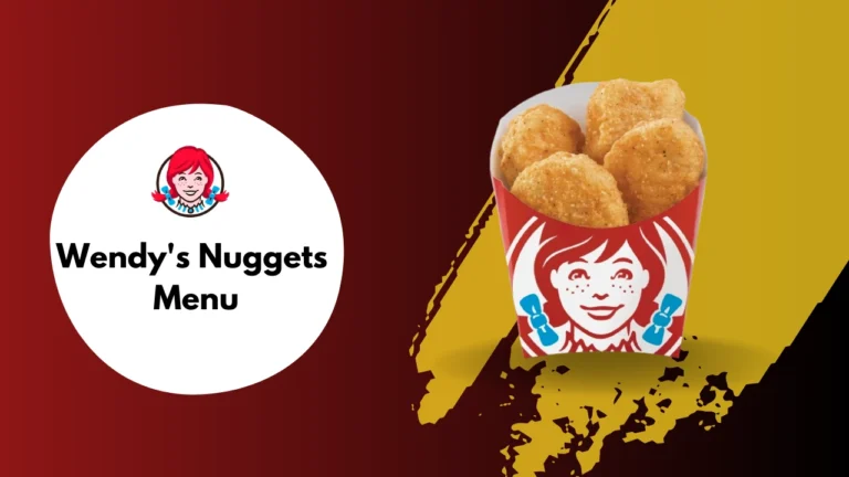 Wendys Nuggets Menu